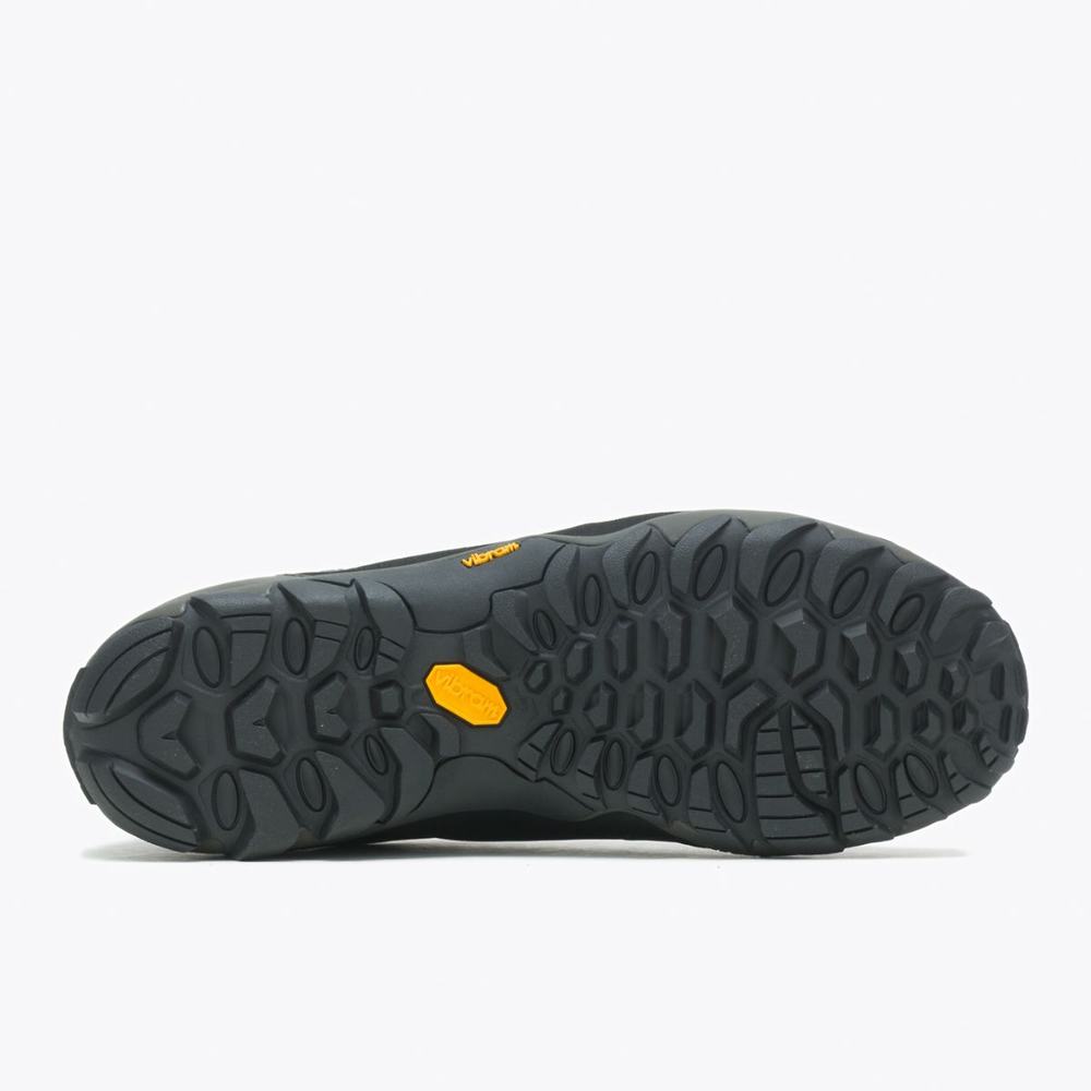 Merrell Outlet Mexico Merrell Chameleon 8 Leather Waterproof Zapatillas de Senderismo Para Hombre Negros